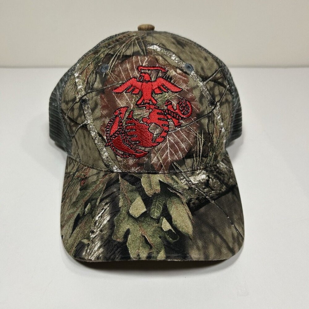 Official U.S. Marines x Mossy Oak Break-Up Country Trucker Cap Camo One Size
